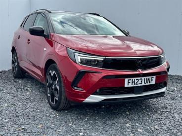 SPOTICAR Vauxhall Grandland 1.2 Turbo Ultimate Auto Euro 6 (s/s) 5dr Used Car - Suv Petrol Red - Kingswinford - 1200628363_1