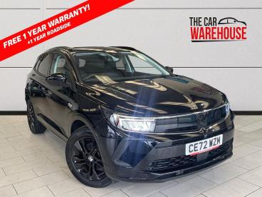 SPOTICAR Vauxhall Grandland 1.2 Turbo Gs Line Euro 6 (s/s) 5dr Used Car - Suv Petrol Black - Bridgend - 1200643446_1
