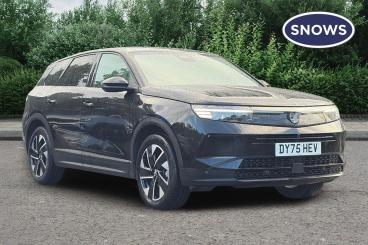 SPOTICAR Vauxhall Grandland 1.2 Gs E-dct Euro 6 (s/s) 5dr Used Car - Suv Hybrid Black - Southampton - 1200644598_1