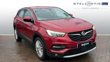 SPOTICAR Vauxhall Grandland X 1.2 Turbo Tech Line Nav Euro 6 (s/s) 5dr Used Car - Suv Petrol Red - Sale - 1200542497_1