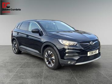 SPOTICAR Vauxhall Grandland X 1.2 Turbo Sport Nav Euro 6 (s/s) 5dr Used Car - Suv Petrol Black - Workington - 1200548637_1