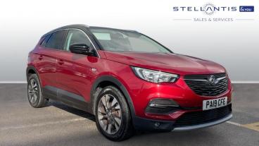 SPOTICAR Vauxhall Grandland X 1.2 Turbo Sport Nav Euro 6 (s/s) 5dr Used Car - Suv Petrol Red - Preston - 1200552560_1