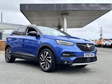 SPOTICAR Vauxhall Grandland X 1.2 Turbo Elite Nav Euro 6 (s/s) 5dr Used Car - Suv Petrol Blue - Pembroke Dock - 1200607812_3
