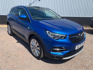 SPOTICAR Vauxhall Grandland X 1.2 Turbo Elite Nav Premium Auto Euro 6 (s/s) 5dr Used Car - Suv Petrol Blue - Tiverton - 1200618691_1