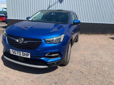 SPOTICAR Vauxhall Grandland X 1.2 Turbo Elite Nav Premium Auto Euro 6 (s/s) 5dr Used Car - Suv Petrol Blue - Tiverton - 1200618691_3