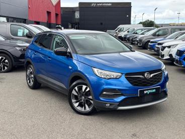SPOTICAR Vauxhall Grandland X 1.2 Turbo Griffin Euro 6 (s/s) 5dr Used Car - Suv Petrol Blue - Eglinton - 1200619634_1