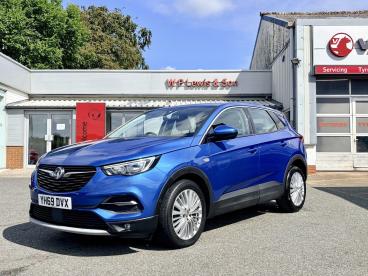 SPOTICAR Vauxhall Grandland X 1.2 Turbo Tech Line Nav Euro 6 (s/s) 5dr Used Car - Suv Petrol Blue - Pembroke Dock - 1200622961_1