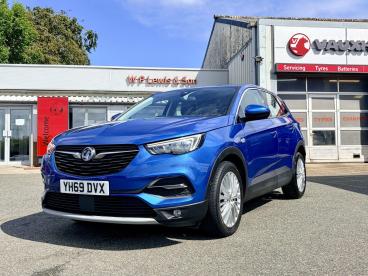 SPOTICAR Vauxhall Grandland X 1.2 Turbo Tech Line Nav Euro 6 (s/s) 5dr Used Car - Suv Petrol Blue - Pembroke Dock - 1200622961_3