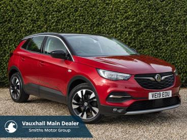 SPOTICAR Vauxhall Grandland X 1.2 Turbo Sport Nav Euro 6 (s/s) 5dr Used Car - Suv Petrol Red - Ilkeston - 1200638694_1