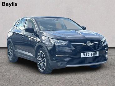 SPOTICAR Vauxhall Grandland X 1.2 Turbo Elite Nav Auto Euro 6 (s/s) 5dr Used Car - Suv Petrol Black - Cirencester - 1200643034_1