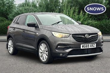 SPOTICAR Vauxhall Grandland X 1.2 Turbo Elite Nav Euro 6 (s/s) 5dr Used Car - Suv Petrol Grey - Eastleigh - 1200644316_1