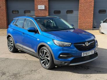 SPOTICAR Vauxhall Grandland X 1.2 Turbo Elite Nav Euro 6 (s/s) 5dr Used Car - Suv Petrol Blue - Billinghay - 1200644379_1