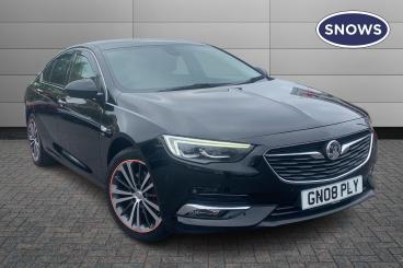 SPOTICAR Vauxhall Insignia 1.5i Turbo Gpf Elite Nav Grand Sport Euro 6 (s/s) Used Car - Saloon Petrol Black - Eastleigh - 1200548767_1