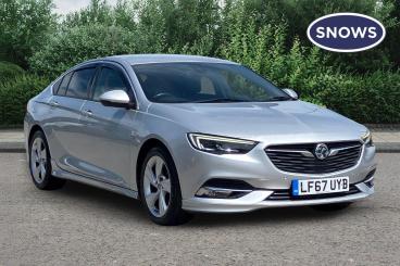 SPOTICAR Vauxhall Insignia 1.5i Turbo Sri Vx Line Nav Grand Sport Euro 6 (s/s Used Car - Saloon Petrol Silver - Portsmouth - 1200612042_1