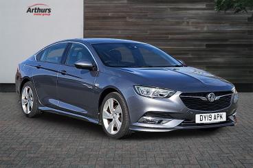 SPOTICAR Vauxhall Insignia 1.5i Turbo Gpf Sri Vx Line Nav Grand Sport Euro 6 Used Car - Saloon Petrol Grey - Newtown - 1200625343_1
