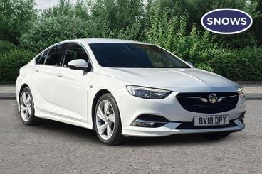 SPOTICAR Vauxhall Insignia 1.5i Turbo Sri Vx Line Nav Grand Sport Euro 6 (s/s Used Car - Saloon Petrol White - Portsmouth - 1200644472_1