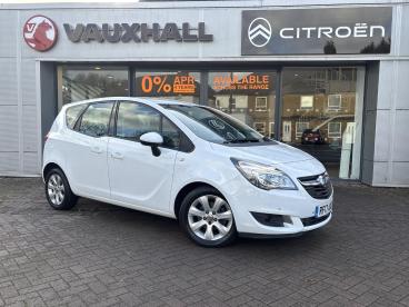 SPOTICAR Vauxhall Meriva 1.4i Life Euro 6 5dr Used Car - Mpv Petrol White - High Wycombe - 1200561619_1