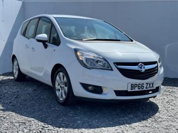 SPOTICAR Vauxhall Meriva 1.4i Life Euro 6 5dr Used Car - Mpv Petrol White - Kingswinford - 1200625856_1