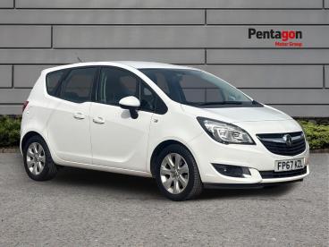 SPOTICAR Vauxhall Meriva 1.4i Life Euro 6 5dr Used Car - Mpv Petrol White - Derby - 1200633432_1