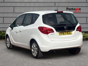 SPOTICAR Vauxhall Meriva 1.4i Life Euro 6 5dr Used Car - Mpv Petrol White - Derby - 1200633432_2