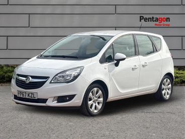 SPOTICAR Vauxhall Meriva 1.4i Life Euro 6 5dr Used Car - Mpv Petrol White - Derby - 1200633432_3