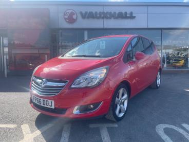 SPOTICAR Vauxhall Meriva 1.4i Tech Line Euro 6 5dr Used Car - Mpv Petrol Red - Melton Mowbray - 1200634240_1