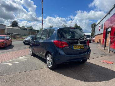 SPOTICAR Vauxhall Meriva 1.4i Tech Line Euro 6 5dr Used Car - Mpv Petrol Blue - Melton Mowbray - 1200634301_3
