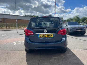 SPOTICAR Vauxhall Meriva 1.4i Tech Line Euro 6 5dr Used Car - Mpv Petrol Blue - Melton Mowbray - 1200634301_4