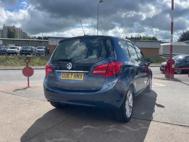 SPOTICAR Vauxhall Meriva 1.4i Tech Line Euro 6 5dr Used Car - Mpv Petrol Blue - Melton Mowbray - 1200634301_5
