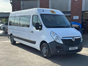 SPOTICAR Vauxhall Movano 2.3 Cdti 3900 Biturbo L3 H2 Euro 6 (s/s) 5dr (tach Used Car - Commercial Vehicle Diesel White - Billinghay - 1200503253_1