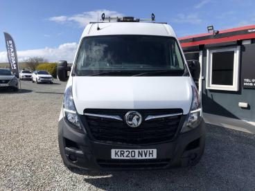 SPOTICAR Vauxhall Movano 2.3 Cdti 3500 Biturbo Edition Fwd L2 H2 Euro 6 5dr Used Car - Commercial Vehicle Diesel White - Inverness - 1200609949_2