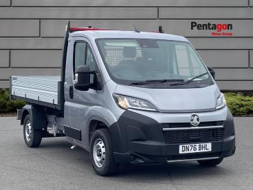 SPOTICAR Vauxhall Movano 2.2 Movano 140ps L2 Dropside Used Car - Commercial Vehicle Diesel Grey - Sheffield - 1200637094_1