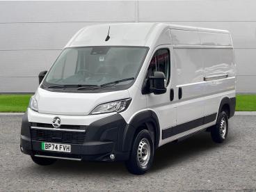 SPOTICAR Vauxhall Movano Electric Movano-e 4250 Hd 110kwh Prime Auto L3 H2 5dr (11kw Charger) Used Car - Commercial Vehicle Electric White - Worksop - 1200557000_3