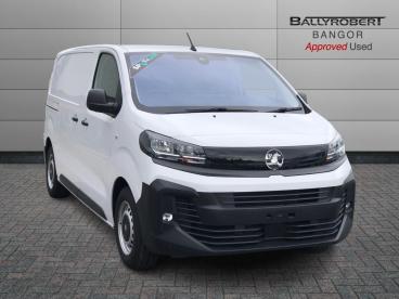 SPOTICAR Vauxhall Vivaro 1.5 Turbo D Prime Swb Euro 6 (s/s) 6dr Used Car - Commercial Vehicle Diesel White - Bangor - 1200537004_1