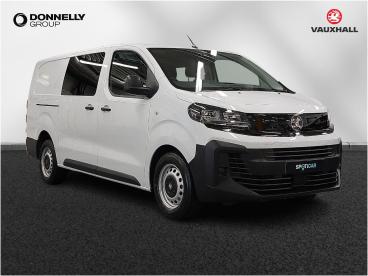 SPOTICAR Vauxhall Vivaro 2.0 Turbo D 145 Prime H1 Double Cab Used Car - Commercial Vehicle Diesel White - Dungannon - 1200569833_1
