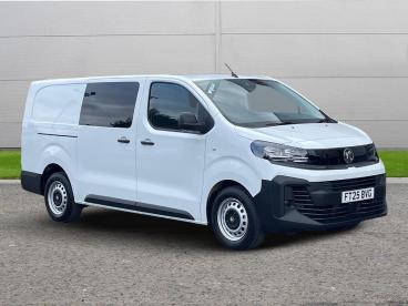 SPOTICAR Vauxhall Vivaro 2.0 Turbo D Prime Xl Crew Van Lwb Euro 6 6dr Used Car - Commercial Vehicle Diesel White - Worksop - 1200571454_1