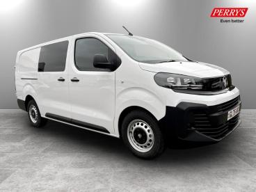 SPOTICAR Vauxhall Vivaro 2.0 Turbo D Prime Xl Crew Van Lwb Euro 6 6dr Used Car - Commercial Vehicle Diesel White - Sittingbourne - 1200600560_1