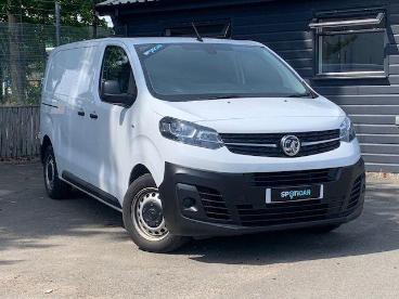 SPOTICAR Vauxhall Vivaro 1.5 Turbo D 2900 Prime L1 H1 Euro 6 (s/s) 6dr Used Car - Commercial Vehicle Diesel White - Perth - 1200617476_1