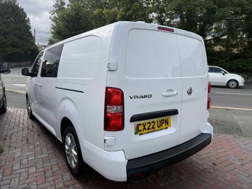 SPOTICAR Vauxhall Vivaro 2.0 Turbo D 3100 Elite Crew Van L2 H1 Euro 6 (s/s) Used Car -  Diesel White - Colwyn Bay - 1200624579_4