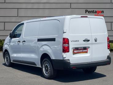 SPOTICAR Vauxhall Vivaro 2.0 Turbo D Prime Xl Panel Van Lwb Euro 6 6dr Used Car - Commercial Vehicle Diesel White - Sheffield - 1200632942_2