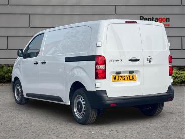 SPOTICAR Vauxhall Vivaro 2.0 Turbo D Prime M Panel Van Swb Euro 6 6dr Used Car - Commercial Vehicle Diesel White - Nottingham - 1200641390_2