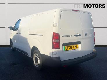 SPOTICAR Vauxhall Vivaro Vivaro-e 3100 50kwh Dynamic Auto L2 H1 6dr (7.4kw Charger) Used Car - Commercial Vehicle Electric White - Bridgend - 1200566454_2