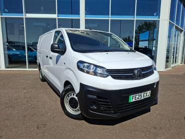 SPOTICAR Vauxhall Vivaro Vivaro-e 3100 50kwh Prime Auto L2 H1 6dr (7.4kw Charger) Used Car - Commercial Vehicle Electric White - Boston - 1200614919_1