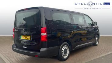 SPOTICAR Vauxhall Vivaro Life Vivaro-e Life 50kwh Combi Auto Lwb 5dr (9 Seat, 7.4kw Charger) Used Car - Commercial Vehicle Electric Black - Leicester - 1200561957_4