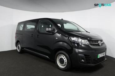 SPOTICAR Vauxhall Vivaro Life Vivaro-e Life 50kwh Combi Auto Mwb 5dr (9 Seat, 7.4kw Charger) Used Car - Commercial Vehicle Electric Black - Weymouth - 1200564954_1