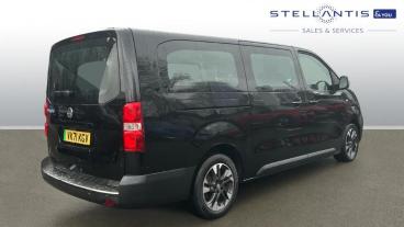 SPOTICAR Vauxhall Vivaro Life Vivaro-e Life 50kwh Combi Auto Lwb 5dr (9 Seat, 7.4kw Charger) Used Car - Commercial Vehicle Electric Black - Leicester - 1200576741_3