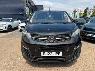 SPOTICAR Vauxhall Vivaro Life Vivaro-e Life 50kwh Ultimate Auto Lwb 5dr (8 Seat, 11kw Charger) Used Car - Mpv Electric Black - Leamington - 1200617361_3