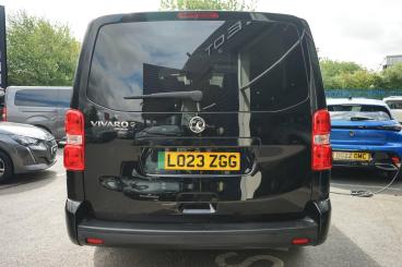 SPOTICAR Vauxhall Vivaro Life Vivaro-e Life 50kwh Ultimate Auto Lwb 5dr (8 Seat, 11kw Charger) Used Car - Mpv Electric Black - Leamington - 1200622057_4