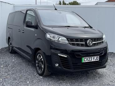 SPOTICAR Vauxhall Vivaro Life Vivaro-e Life 50kwh Ultimate Auto Lwb 5dr (8 Seat, 11kw Charger) Used Car - Commercial Vehicle Electric Black - Kingswinford - 1200627068_1