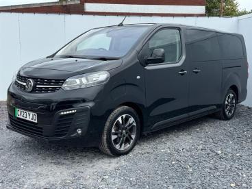 SPOTICAR Vauxhall Vivaro Life Vivaro-e Life 50kwh Ultimate Auto Lwb 5dr (8 Seat, 11kw Charger) Used Car - Commercial Vehicle Electric Black - Kingswinford - 1200627068_3